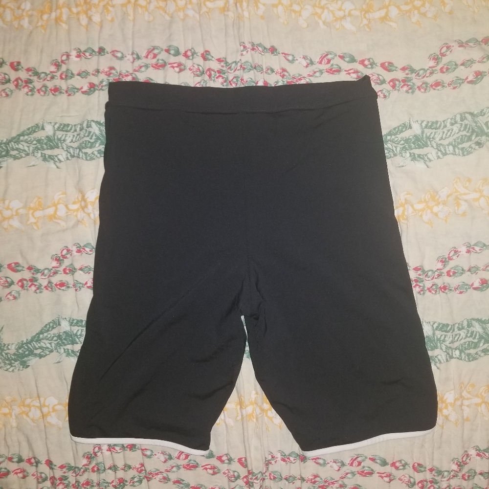 Acacia fox biker shorts - Black